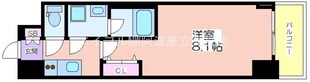 S-RESIDENCE阿波座WESTの物件間取画像